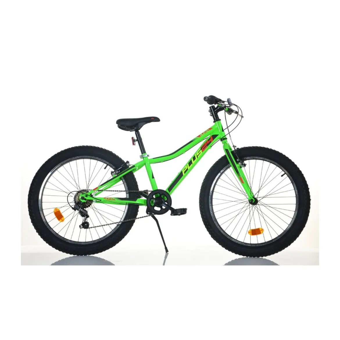 Bicicletta Mountain Bike Ruota 24 Pollici da Ragazzo Uomo Bici 6 Cambio Bambino