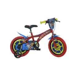 Bicicletta Paw Patrol 14 Pollici 3 4 5 6 anni Bici con Rotelle Freni per Bambino