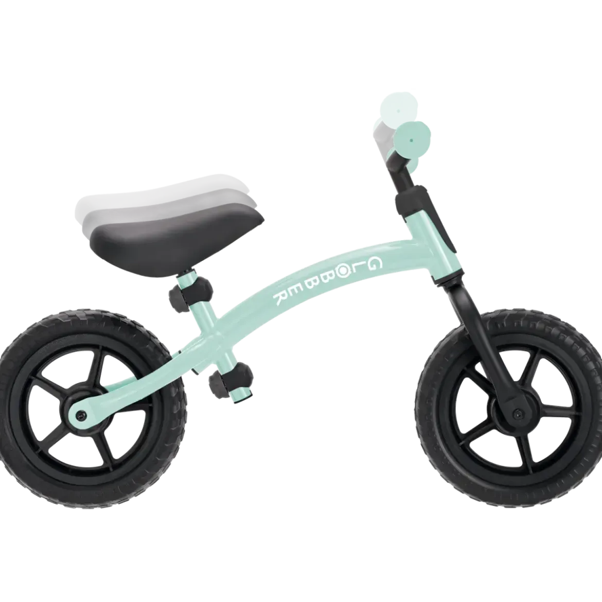Bicicletta per Bambini 2-5 anni Verde Menta Regolabile per Equilibrio