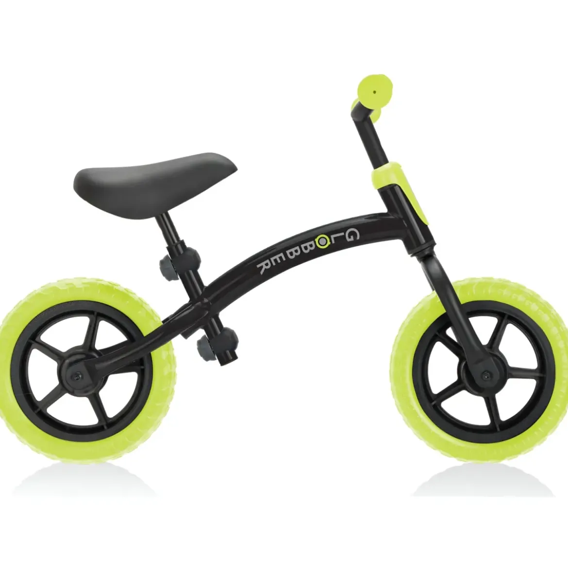 Bicicletta per Bambini 2-5 anni Verde Lime Regolabile per Equilibrio