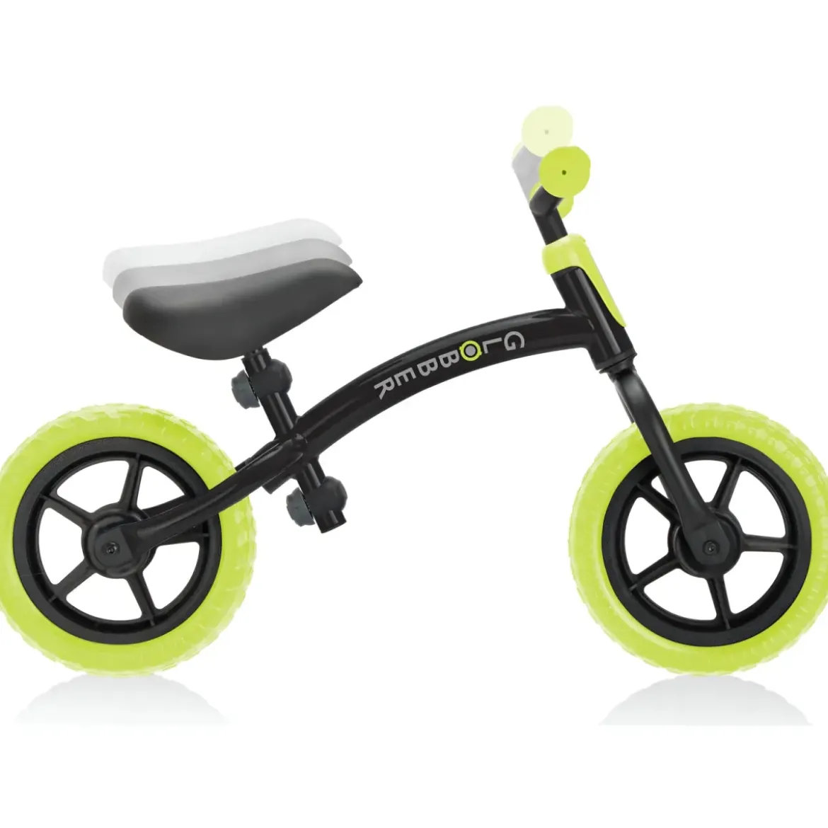 Bicicletta per Bambini 2-5 anni Verde Lime Regolabile per Equilibrio
