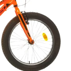 Bicicletta per Bambini 20" Arancione Cambio Shimano 6v Telaio Acciaio