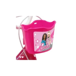 Bicicletta per Bambini 16" Barbie Rosa Rotelle Cestino Portabambola