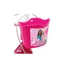 Bicicletta per Bambini 14" Barbie Rosa Rotelle Cestino Portabambola