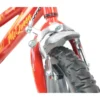 Bicicletta per Bambini 12" Cars Rosso Nero Rotelle Borraccia Trombetta