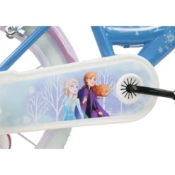 Bicicletta per Bambini 16" Frozen Disney Azzurro Cestino Portabambola