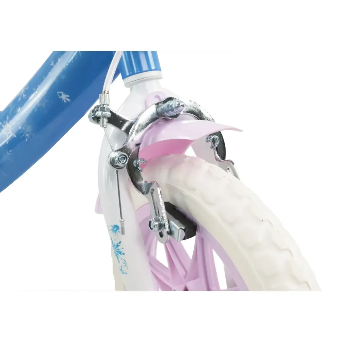 Bicicletta per Bambini 12" Frozen Disney Azzurro Cestino Portabambola