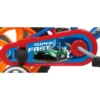 Bicicletta per Bambini 12" Hot Wheels Blu Rotelle Removibili Acciaio