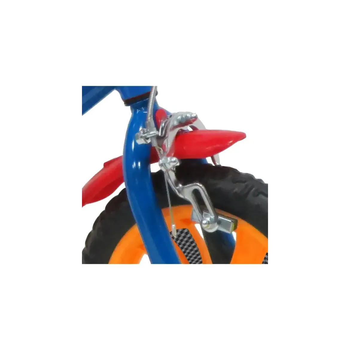 Bicicletta per Bambini 12" Hot Wheels Blu Rotelle Removibili Acciaio