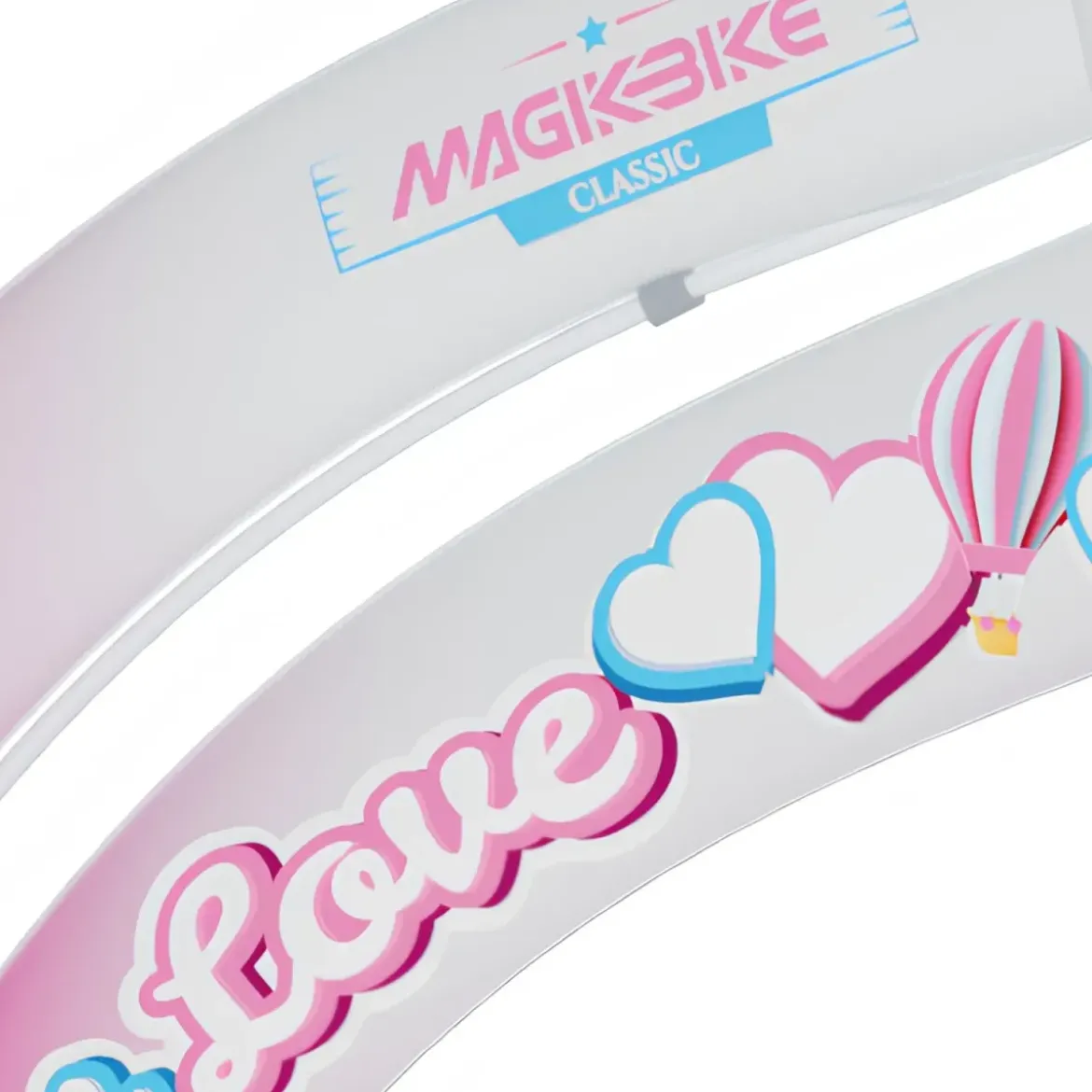 Bicicletta per Bambini Rosa 20" V-Brake Cestino Portapacchi City Bike