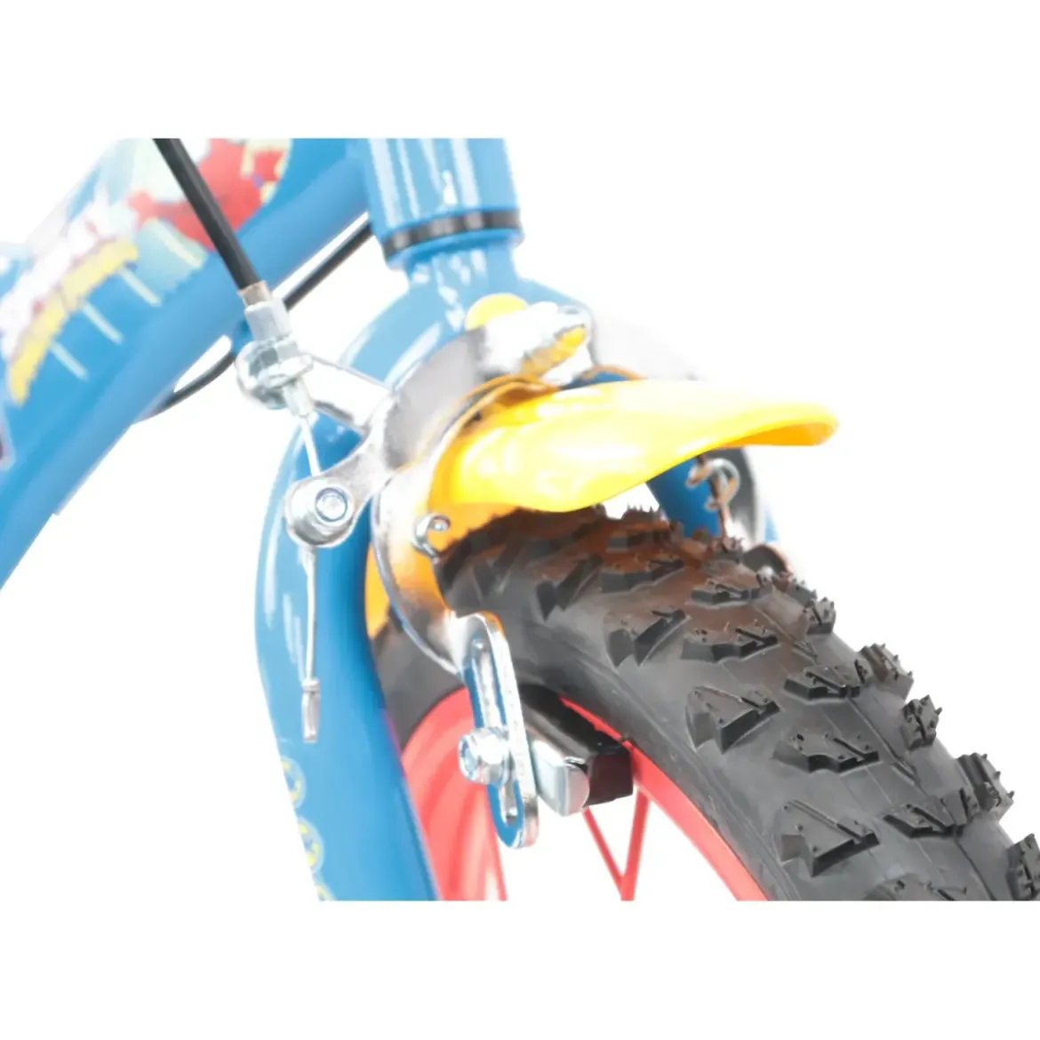 Bicicletta per Bambini Spidey Marvel 16" Azzurro Rotelle Removibili