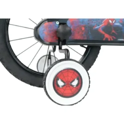 Bicicletta per Bambini Spiderman Marvel 16" Rosso Rotelle Removibili