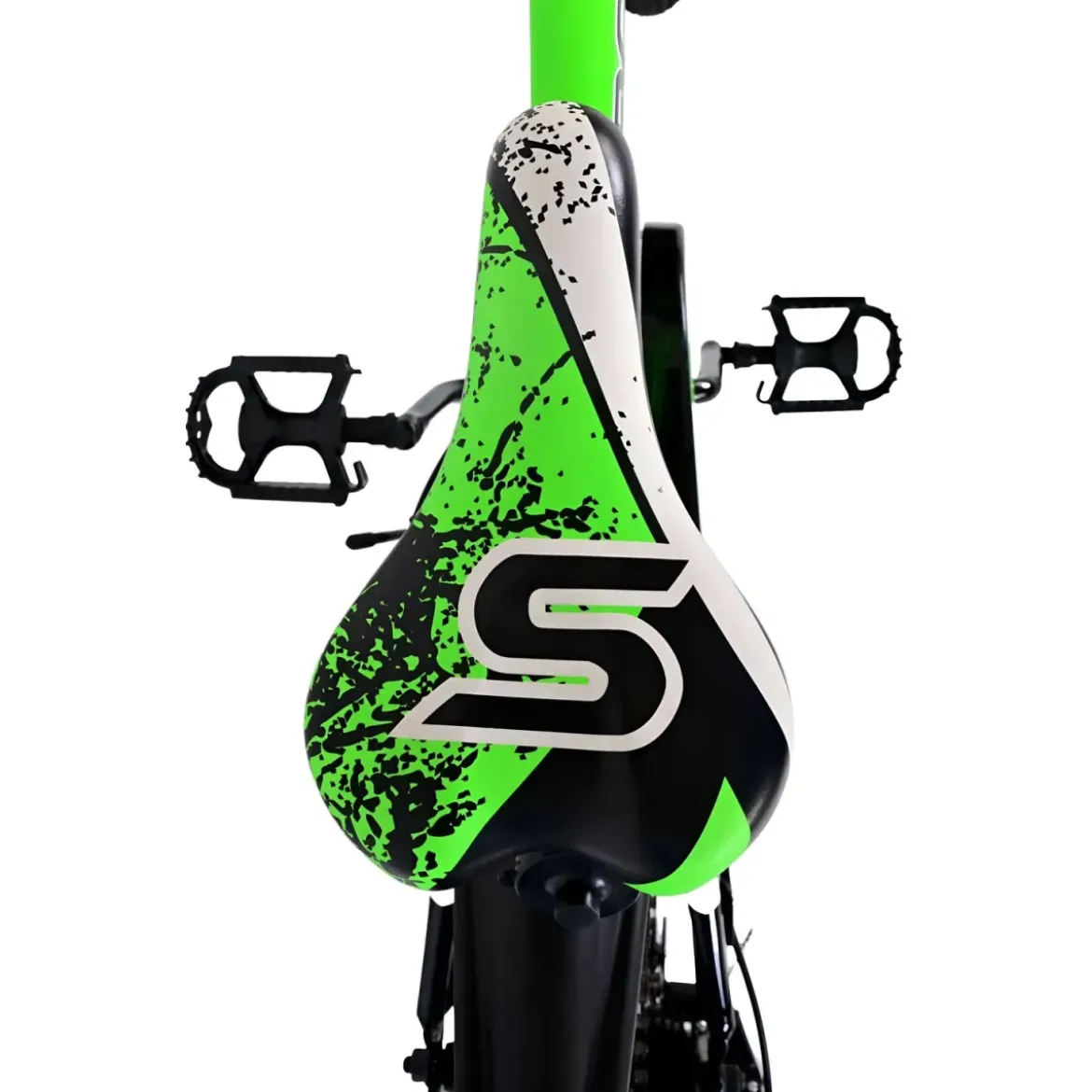 Bicicletta per Bambini 20" Sportiva Verde Sportiva 7 Marce Cavalletto