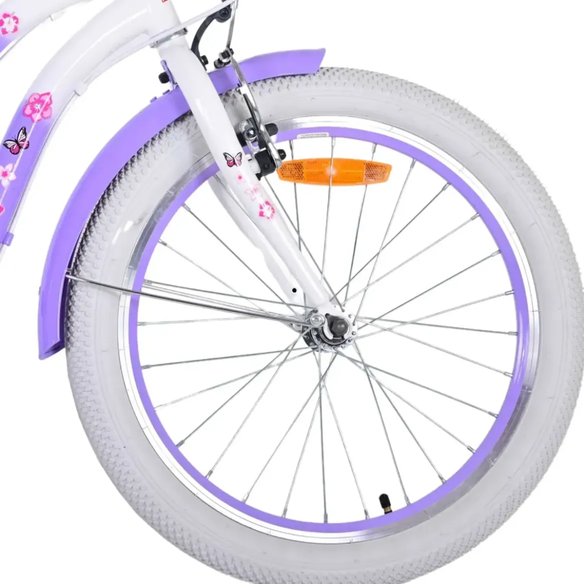 Bicicletta per Bambini 20" Sportiva Viola Sportiva 7 Marce Cestino