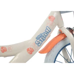 Bicicletta per Bambini 16" Stitch Disney Beige con Rotelle Removibili