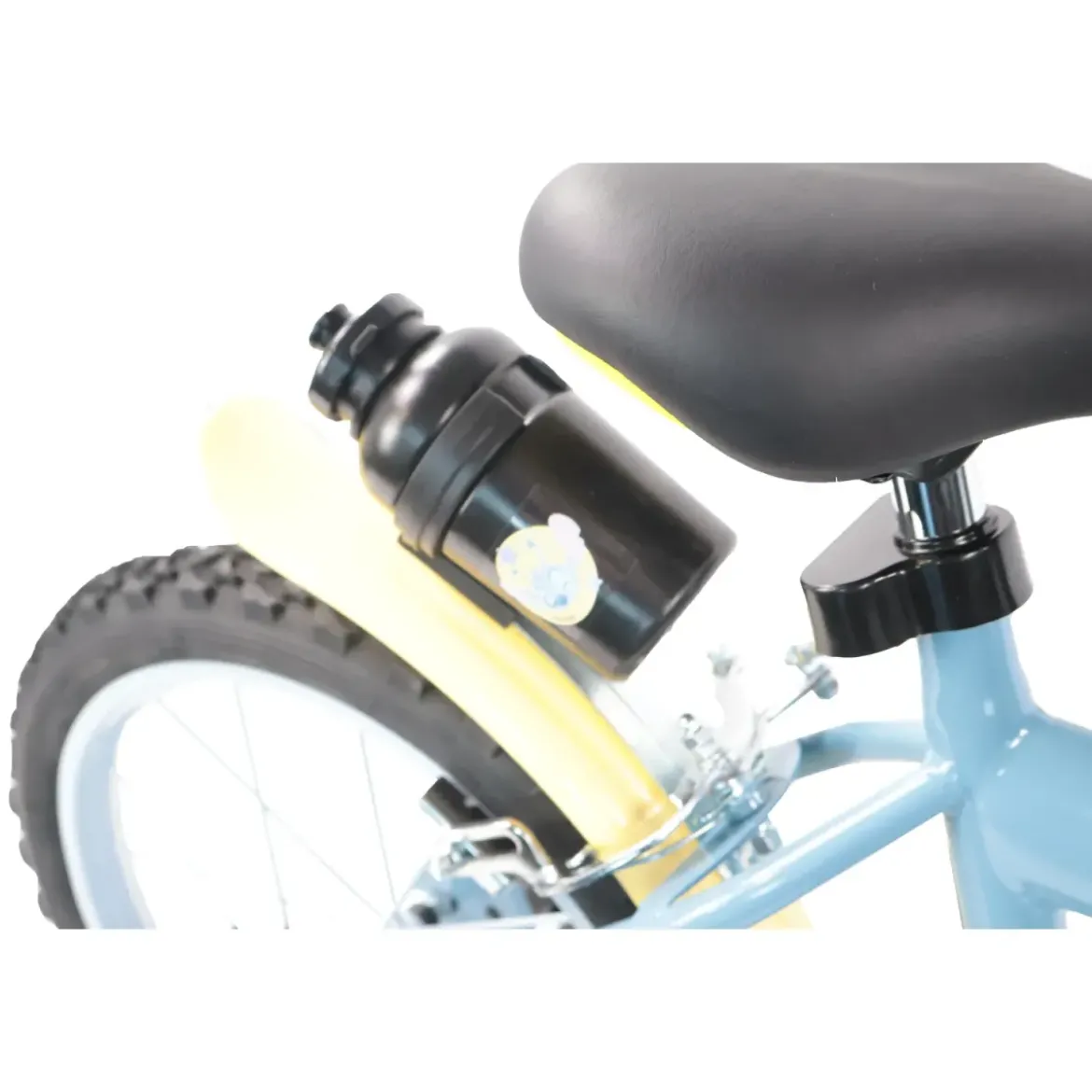 Bicicletta per Bambini 16" Stitch Disney Rotelle Removibili Acciaio
