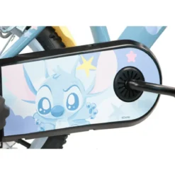 Bicicletta per Bambini 14" Stitch Disney Rotelle Removibili Acciaio