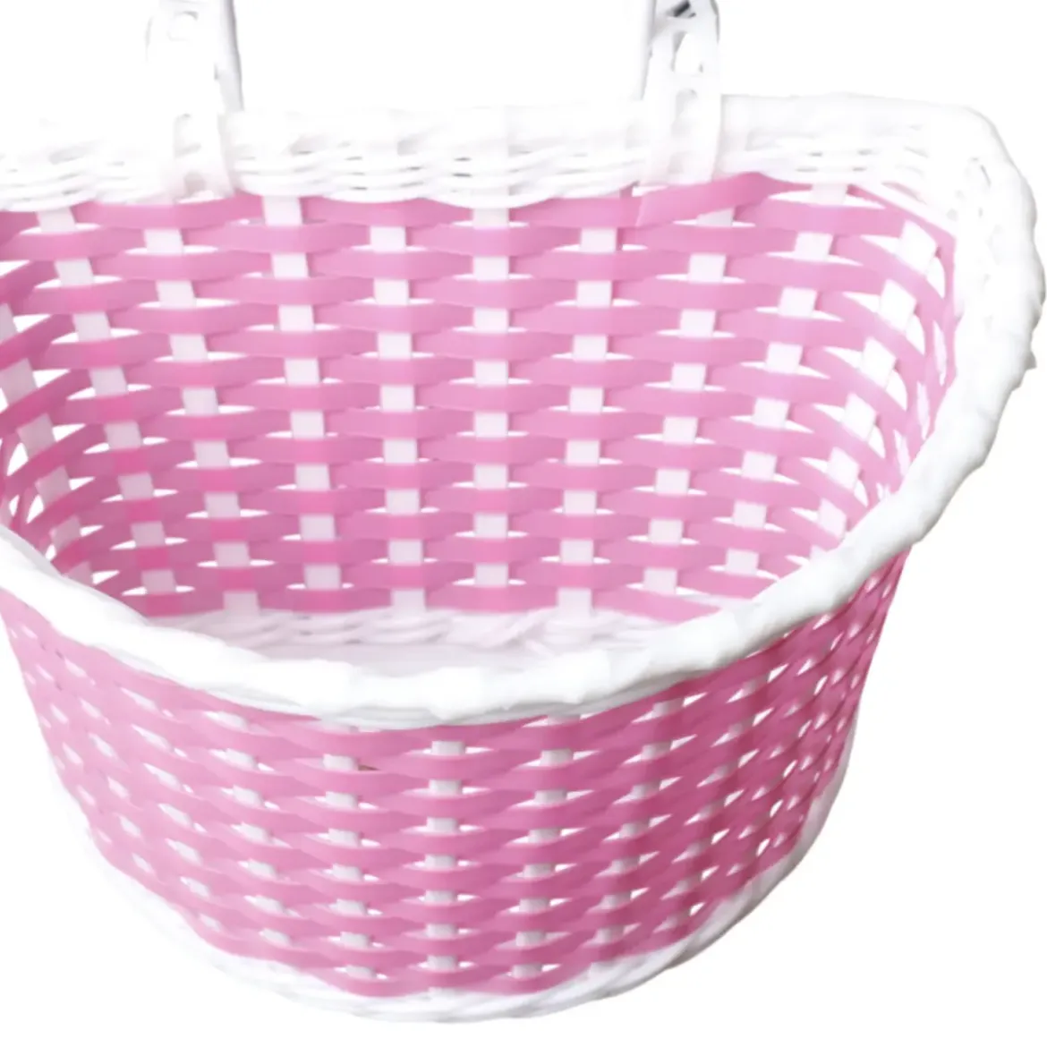 Bicicletta per Bambini 14" Unicorno Rosa Bianco Regolabile con Rotelle