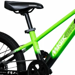 Bicicletta per Bambini Verde 20" Mountain Bike Cambio 7 Velocità