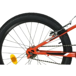 Bicicletta 20 Pollici Cambio Shimano 6 Velocità Telaio Acciaio Rosso