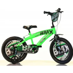 Bicicletta Ruota 14 Pollici BMX 3 4 5 6 anni Bici da Bambino Rotelle Bimbo Freni