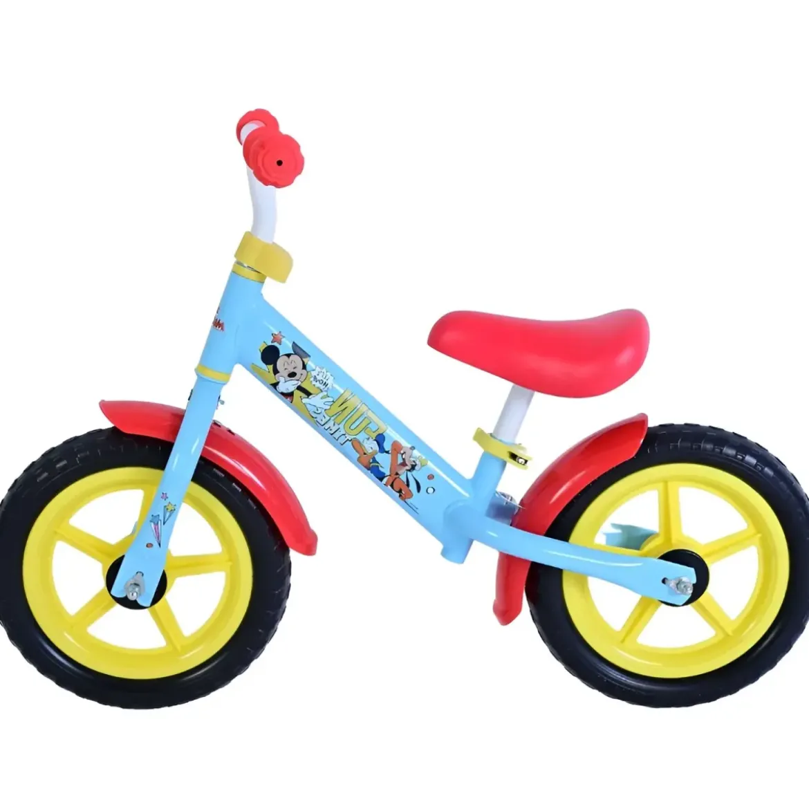 Bicicletta Senza Pedali per Bambini Topolino Balance Bike Disney 30kg