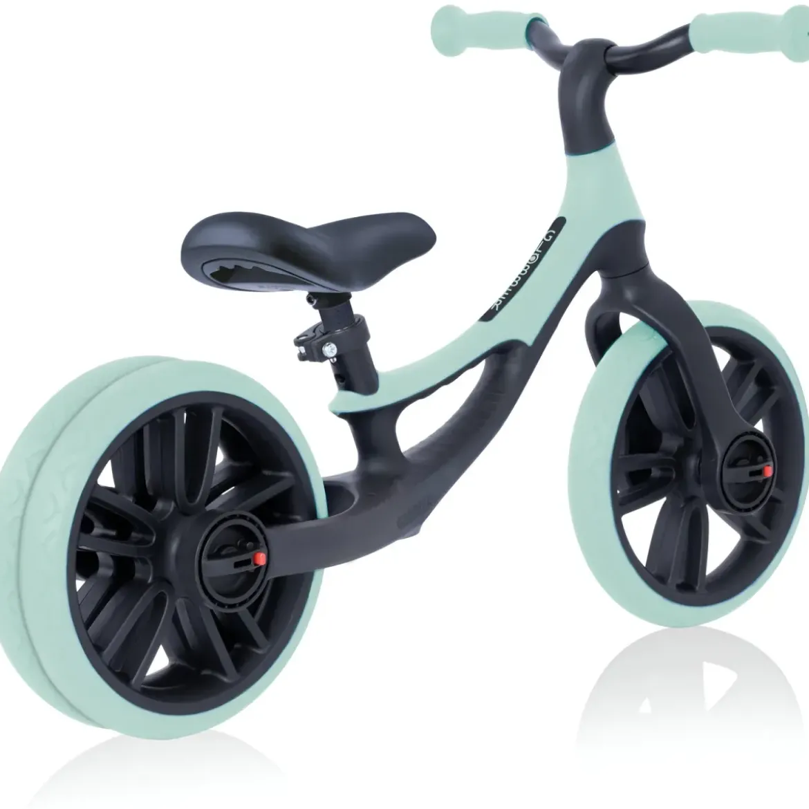 Bicicletta Senza Pedali per Bambini 2-5 Anni Verde Menta Regolabile