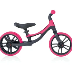 Bicicletta Senza Pedali per Bambini 2-5 Anni Rosa Neon Regolabile