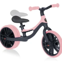 Bicicletta Senza Pedali per Bambini 2-5 Anni Rosa Sella Regolabile