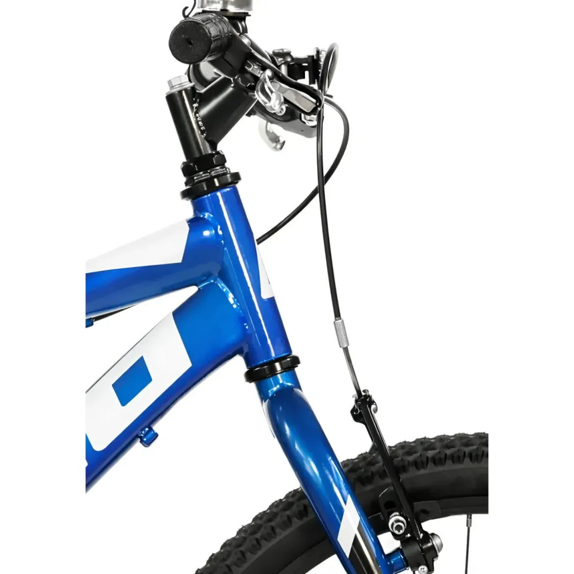 Bicicletta Single Speed 20" Blu Freni V-Brake Alluminio Telaio Hi-Ten