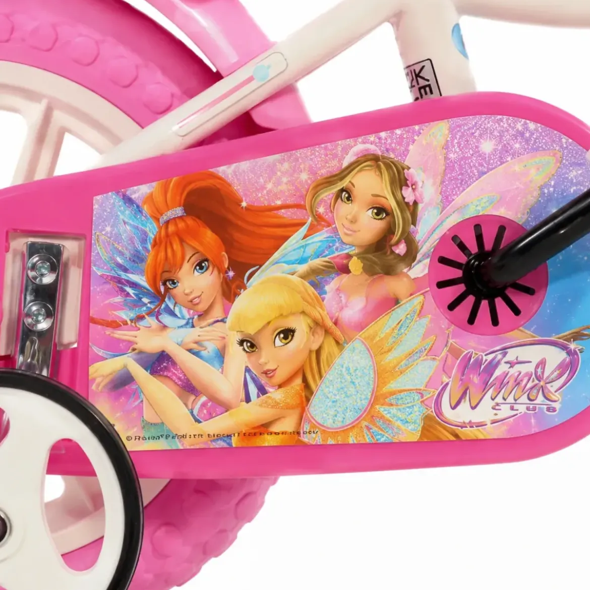 Bicicletta Winx 12 Pollici per Bambina 3 4 5 Anni con Cestino Rotelle Bimba Bici