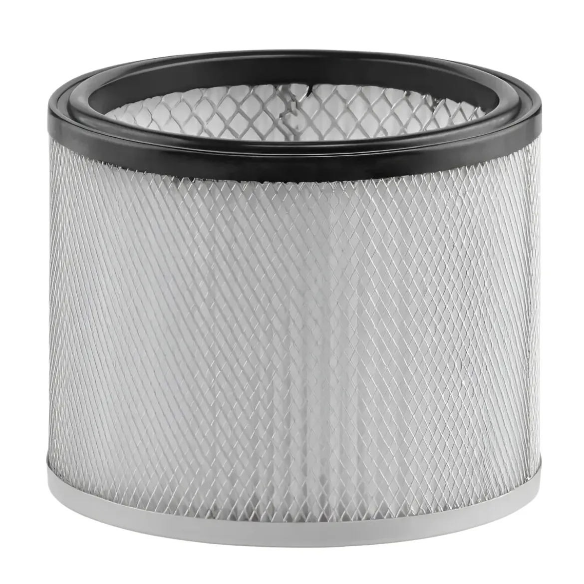 Bidone Aspiracenere 800W 15L Metallo Filtro HEPA Nero Barbecue Camini