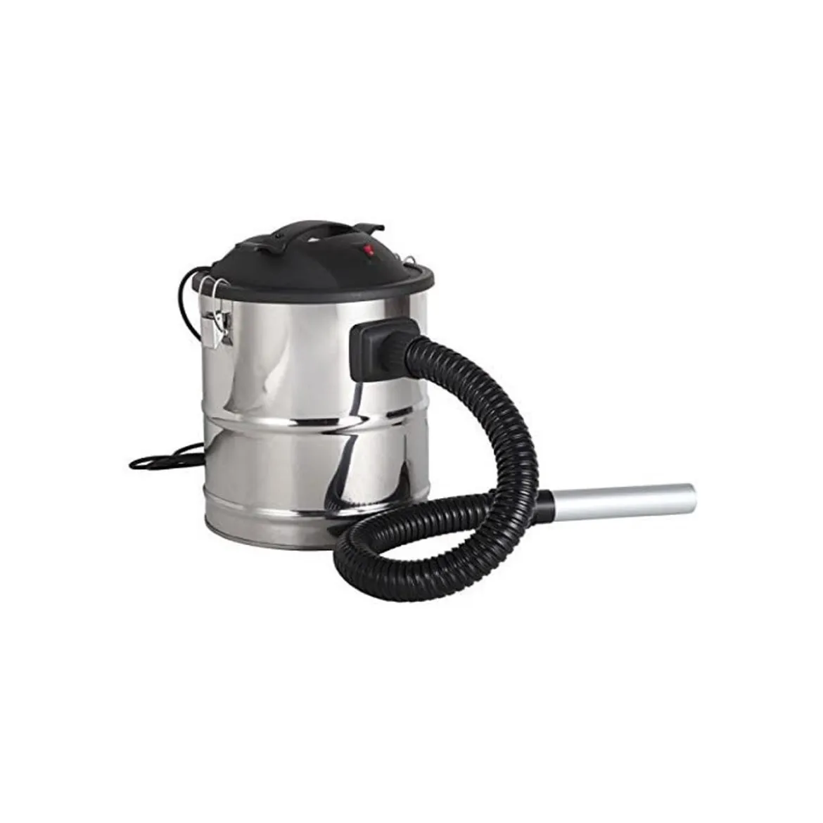 Bidone Aspiracenere 1000W 18 Lt per Stufe a Pellet Camino a Legna Filtro Tubo
