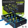Biliardino da Tavolo con Palline Fluo Mini Calcetto Calciobalilla