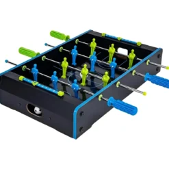 Biliardino da Tavolo con Palline Fluo Mini Calcetto Calciobalilla