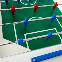 Biliardino Gioco da Esterno Calciobalilla Impermeabile Bianco Giardino
