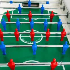 Biliardino Gioco da Esterno Calciobalilla Impermeabile Bianco Giardino