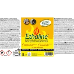 Bioetanolo 36 Taniche 1L per Biocamini e Stufe Combustibile Naturale