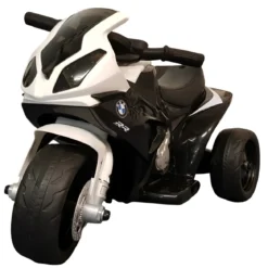 BMW Moto Elettrica per Bambini a Batteria 3 Ruote Motorino Scooter Cavalcabile