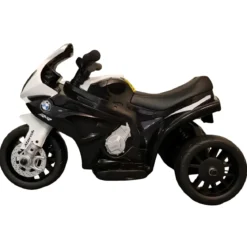 BMW Moto Elettrica per Bambini a Batteria 3 Ruote Motorino Scooter Cavalcabile
