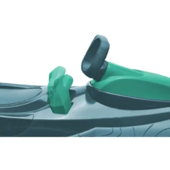 Bob Biposto Stratos con Volante Freno a Molla Slittino Neve Max 120kg