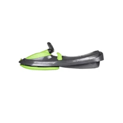 Bob Doppio Stratos Freno Volante Nero 2 Posti Slitta Slittino da Neve Max 120kg
