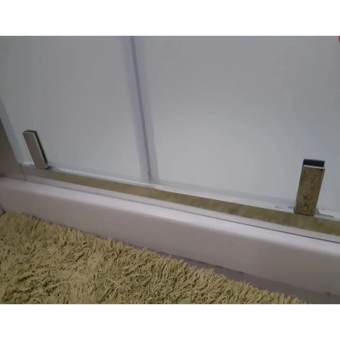 Box Doccia Angolare 2 Ante Battente Saloon Parete Fissa Vetro 6 mm in Cristallo