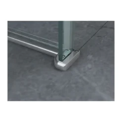 Box Doccia Angolare 8 mm Porta Scorrevole 70 80 90 100 120 140 Lati in Cristallo