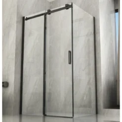 Box Doccia Angolare 8 mm Scorrevole 70x120 80x120 in Cristallo