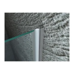 Box Doccia a Nicchia Libro 60 70 80 90 100 8 mm 1 Anta Parete in Cristallo Vetro