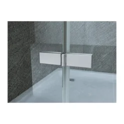 Box Doccia a Nicchia Libro 60 70 80 90 100 8 mm 1 Anta Parete in Cristallo Vetro