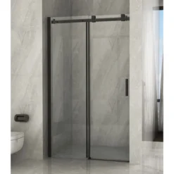 Box Doccia 120 cm 8 mm Nicchia 1 Anta Scorrevole in Cristallo