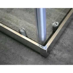 Box Doccia Cristallo 4mm Angolare Ante Scorrevoli Quadrato Rettangolare