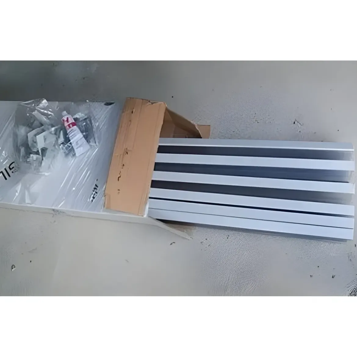 Box Doccia Economico 3 Lati PVC Rettangolare Porta a Soffietto 2 Ante Quadrato